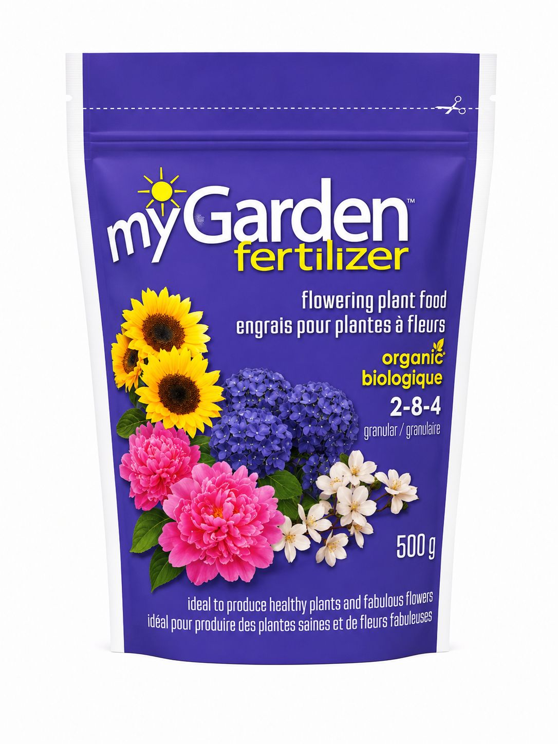 My Garden Flowering Fert 2-8-4 Organic 500g