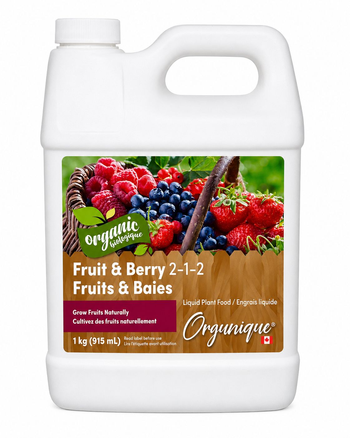 Organic Fruit &amp; Berry 2-1-2  1Kg