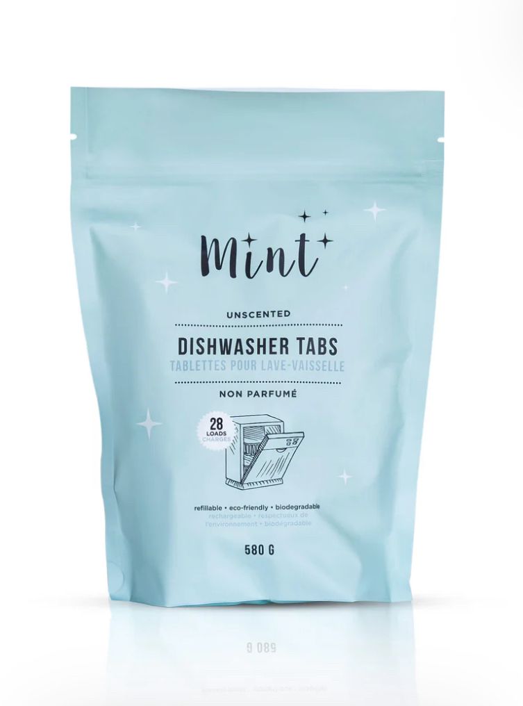 Mint Dishwasher tabs