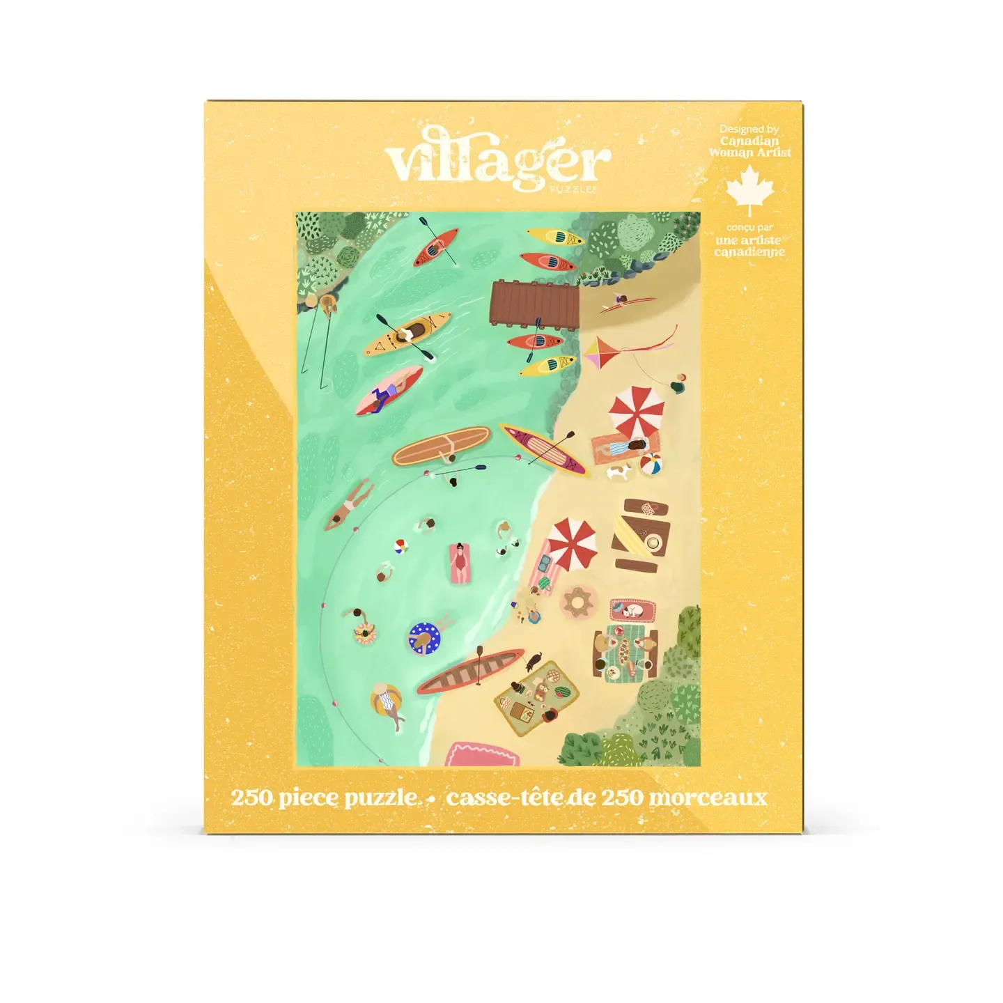 Lake Day Villager 250pc Puzzle