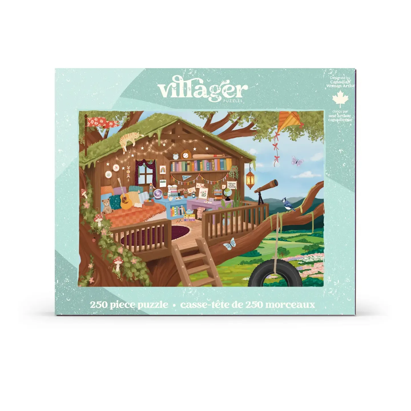 Treetop Hideout Villager 250pc Puzzle