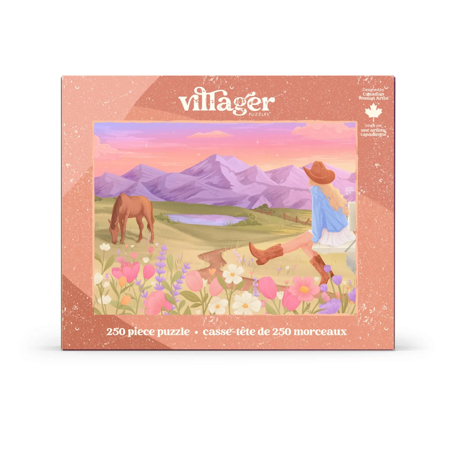 Rockies meadow Villager 250pc Puzzle
