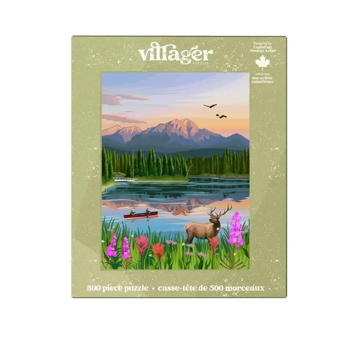 Jasper Flowers Villager 500 pc Puzzle