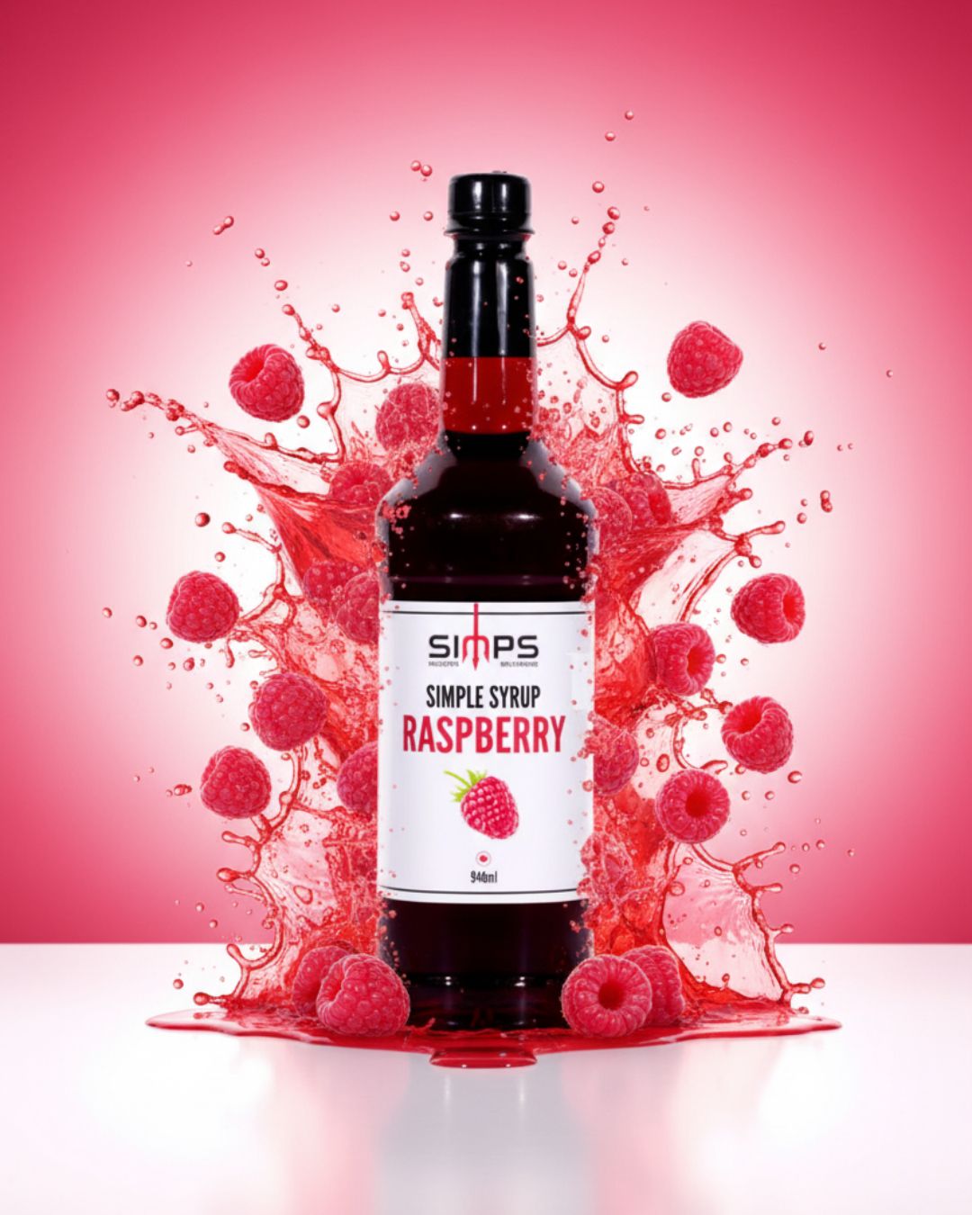 Simps Modern Beverage Raspberry 946ml