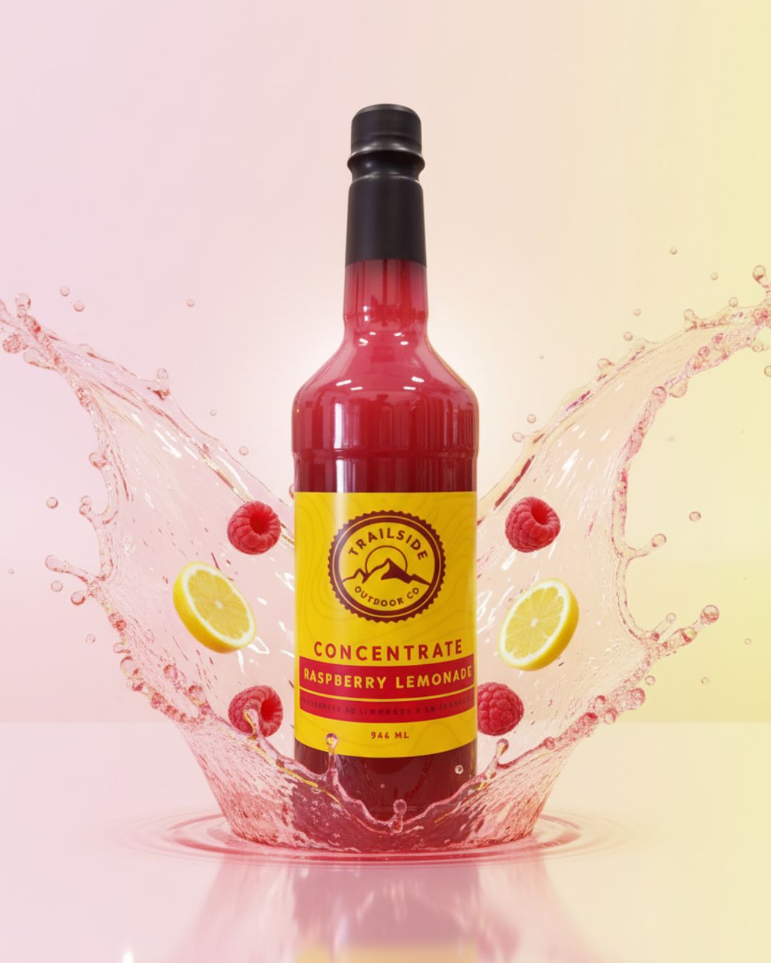 Simps Modern Beverage Raspberry Lemonade 946ml