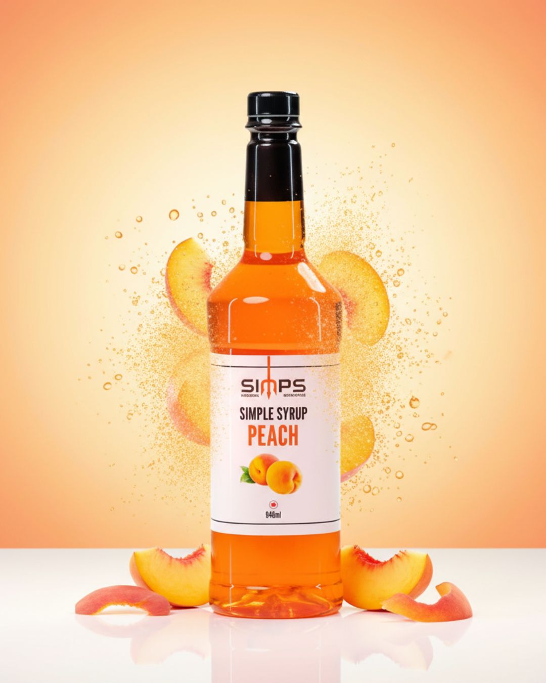 Simps Modern Beverage Peach 946ml