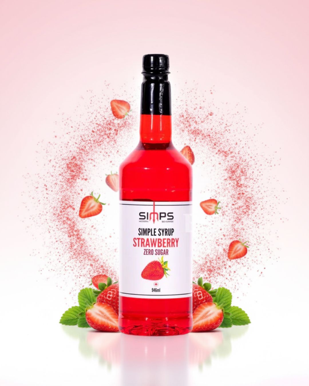 Simps Modern Beverage Zero Sugar Strawberry