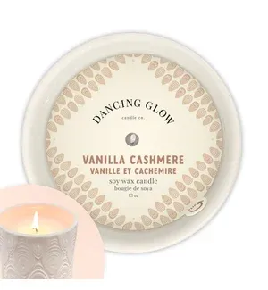 Dancing Glow Candle, Scent: Vanilla Cashmere