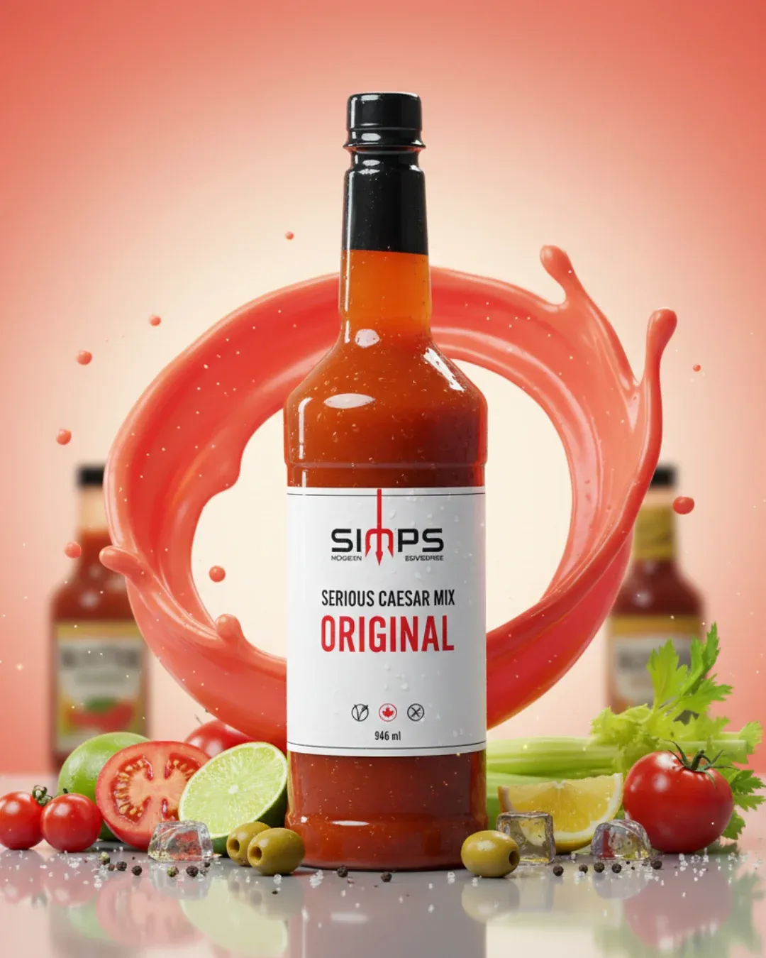 Simps Modern Beverage Caesar Mix 946ml