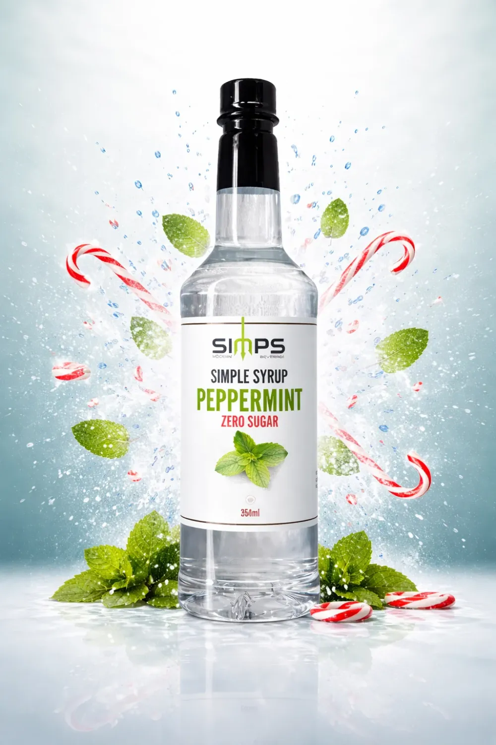 Simps Modern Beverage Zero Sugar Peppermint 946ml