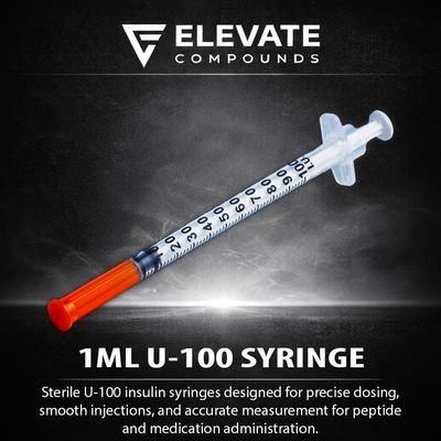 1 mL U-100 Syringe (Choose Quantity)