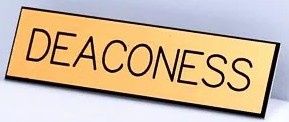BADGE-DEACONESS PIN GOLD
