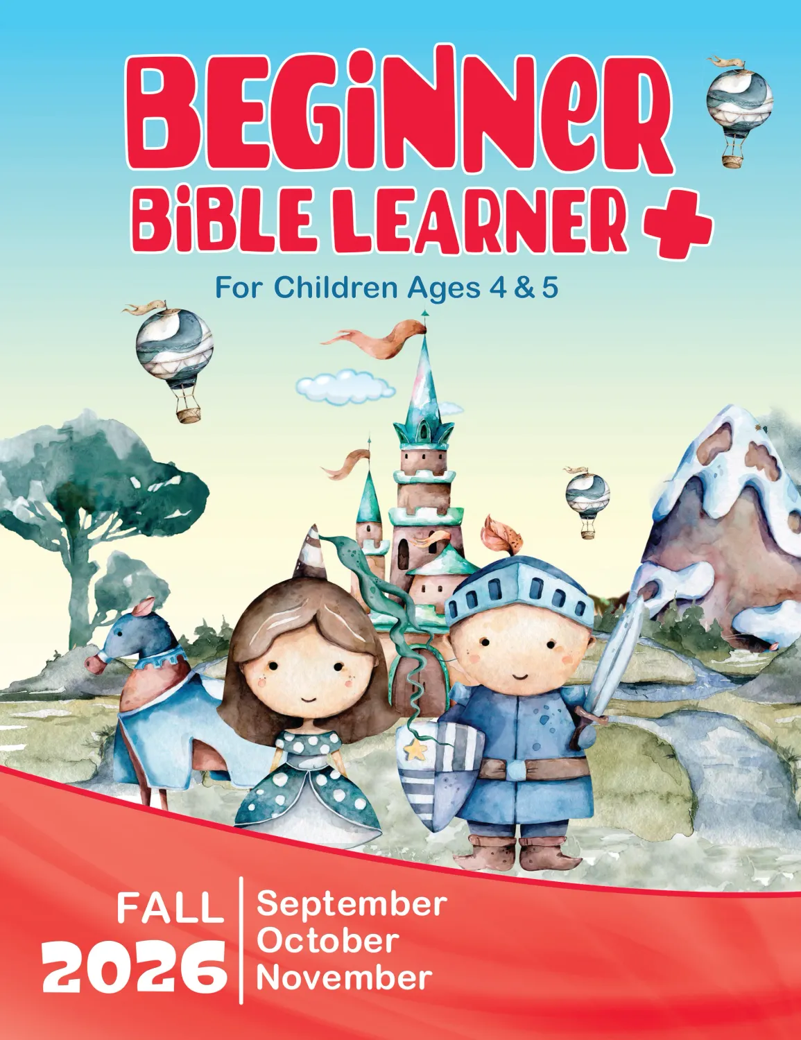 BEGINNER BIBLE LEARNER AGES 4-5