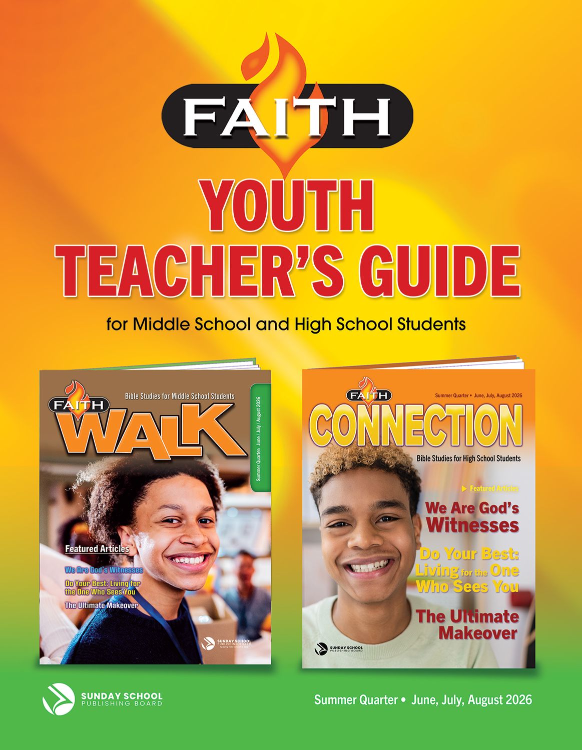 FAITH SERIES YOUTH TEACHERS GUIDE FOR MIDDLE SCHOOL &amp; HIGH SCHOOL STUDENTS