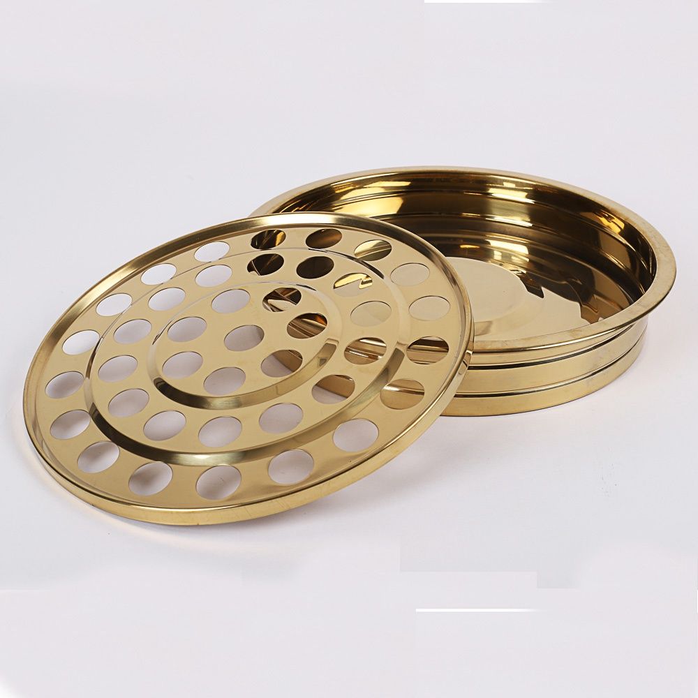 COMMUNION-CUP TRAY GOLDTONE