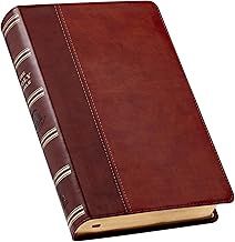 BIBLE-KJV TWO TONE BROWN GIANT PRINT INDEX