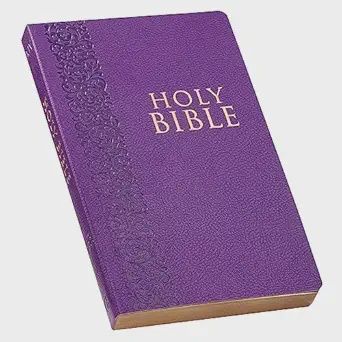 BIBLE-KJV PURPLE GIFT &amp; AWARD