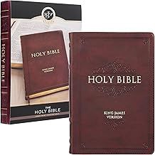 BIBLE-KJV ANTIQUE BROWN LARGE PRINT INDEX