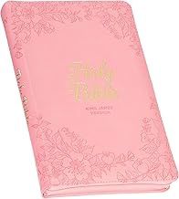 BIBLE-KJV BLOSSOM PINK DELUXE GIFT ZIPPERED INDEX