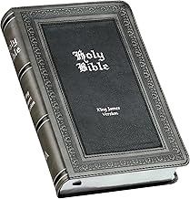 BIBLE-KJV GP GRAY/BLK