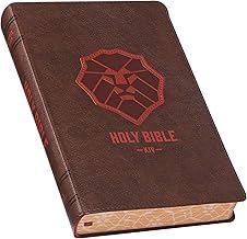 BIBLE-KJV LION BROWN KIDS