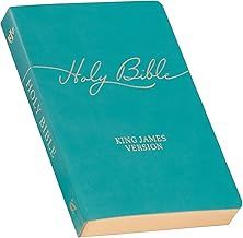 BIBLE-KJV MARBLED TEAL GIFT &amp; AWARD