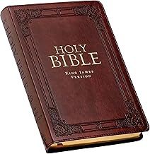 BIBLE-KJV SADDLE TAN DELUX GIFT LEATHER