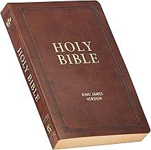 BIBLE-KJV CHESTNUT BROWN GIFT &amp; AWARD