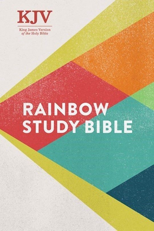 KJV RAINBOW STUDY BIBLE HARDCOVER