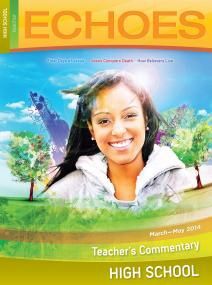 ECHOES HIGH SCHOOL TEACHERS COMMENTARY