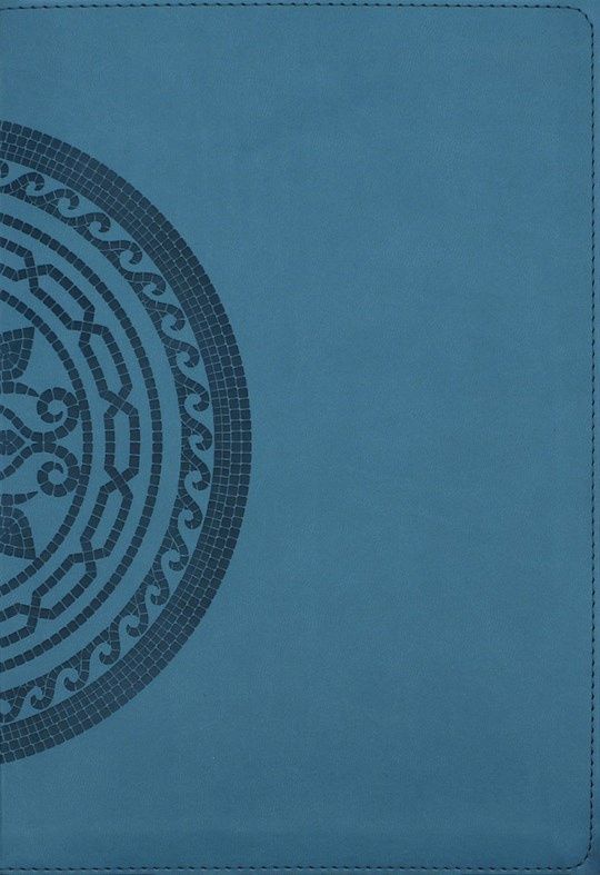 NIV APPLICATION BIBLE LARGE PRINT RED LETTER COMFORT PRINT TEAL LEATHERSOFT