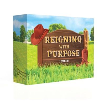 2026 REIGNING WITH PURPOSE 1PETER 4:10 VBS LEADER KIT