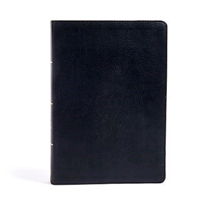 KJV SUPER GIANT REFERENCE BIBLE BLACK LEATHERTOUCH INDEXED