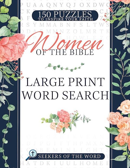 WOMEN OF THE BIBLE LARGE PRINT WORD SEARCH