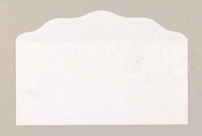 BLANK BILL SIZE WHITE OFFERING ENVELOPE