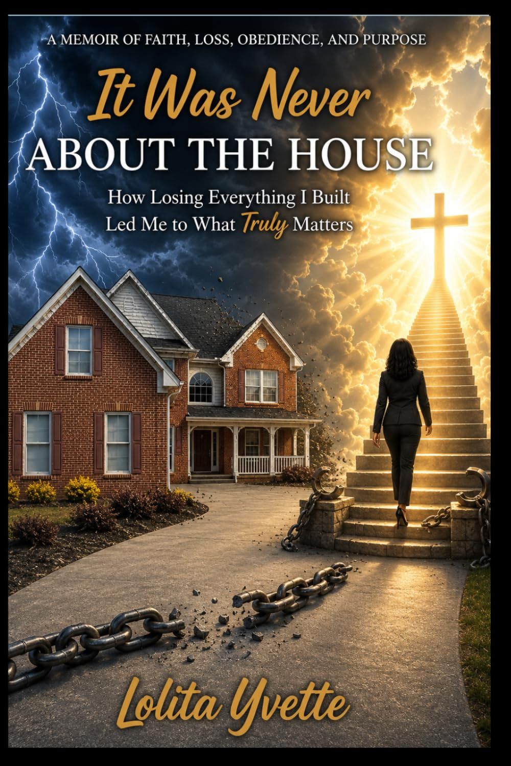 IT WAS NEVER ABOUT THE HOUSE: HOW LOSING EVERYTHING I BUILT LED ME TO WHAT REALLY MATTERS PAPERBACK