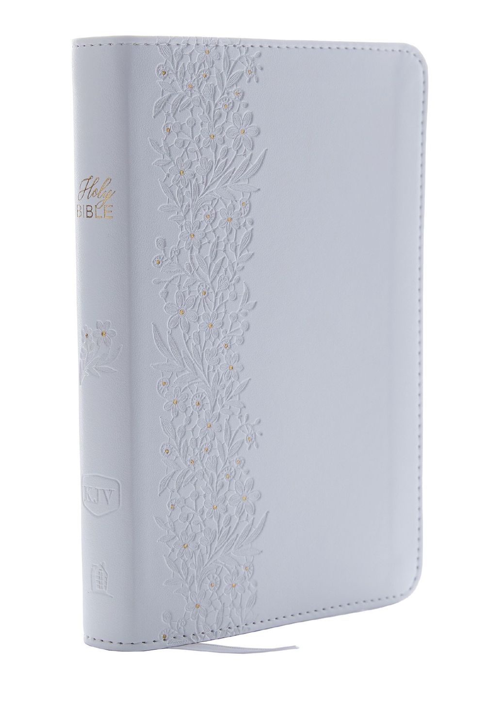 KJV BRIDES BIBLE LEATHERSOFT WHITE RED LETTER COMFORT PRINT