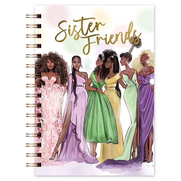 SISTER FRIENDS SPIRAL JOURNAL
