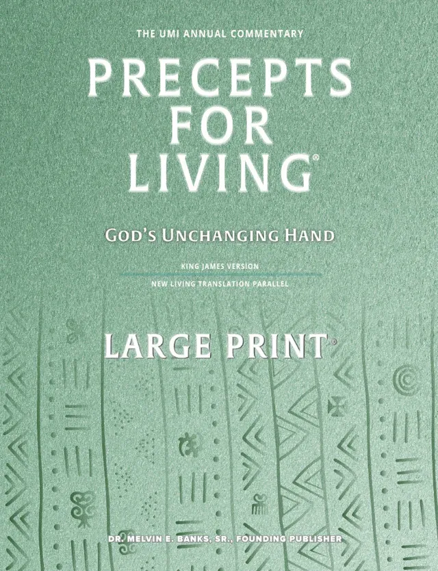 2026-2027 PRECEPTS FOR LIVING LARGE PRINT