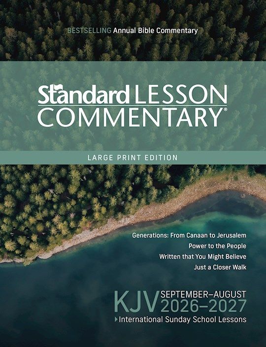 2026-2027 KJV STANDARD LESSON COMMENTARY LARGE PRINT