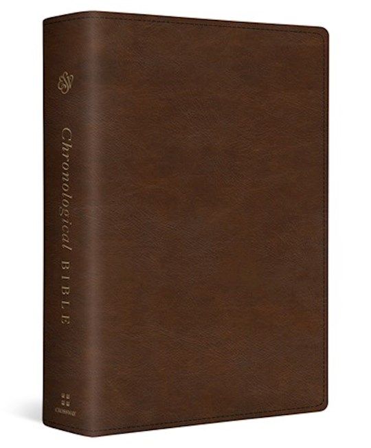 ESV CHRONOLOGICAL BIBLE BROWN TRUTONE