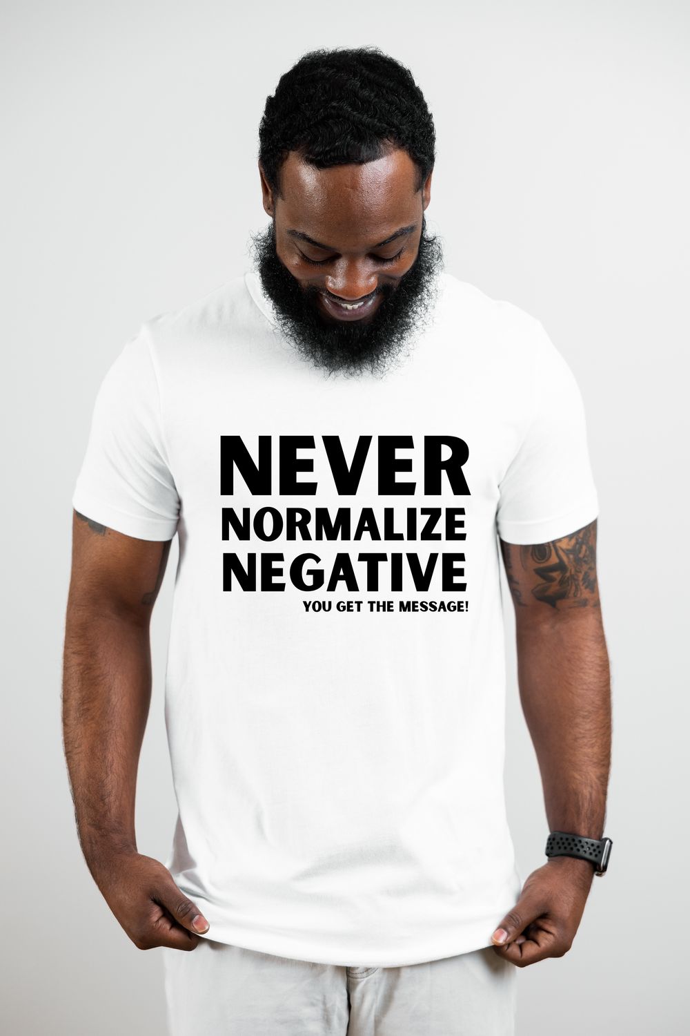 NEVER NORMALIZE NEGATIVE