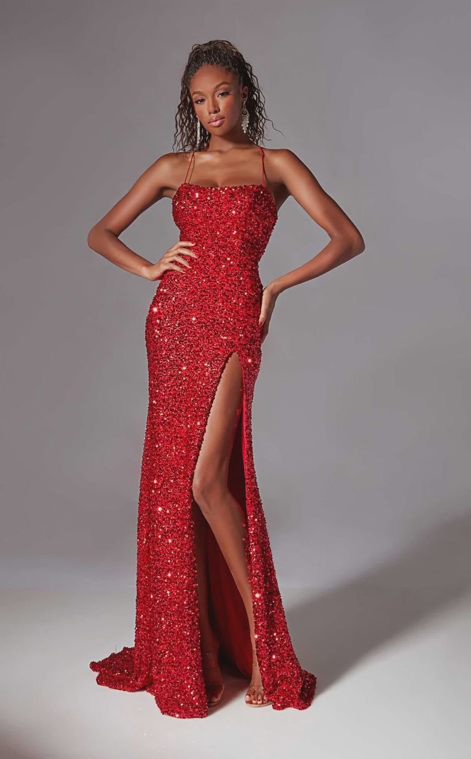 AERIE COUTURE 217, Colour: Red, Size: 6