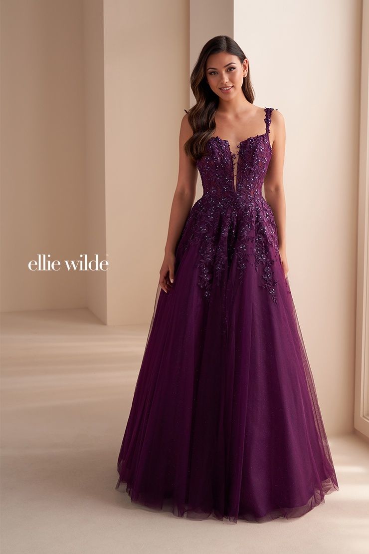 ELLIE WILDE 120014, Colour: Dark Plum, Size: 4