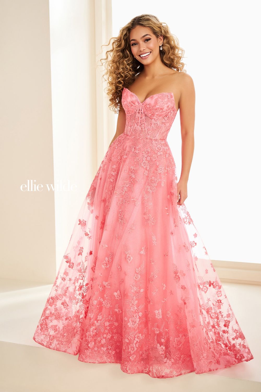 ELLIE WILDE 37225, Colour: Pink, Size: 14