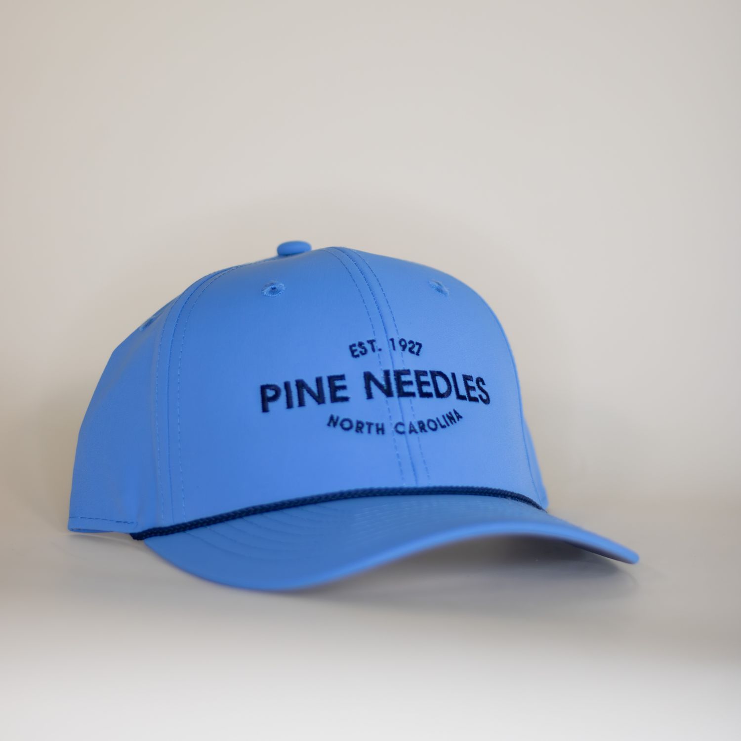 Imperial Arch Script Hat, Color/Style: Light Blue/Navy, Logo: PN