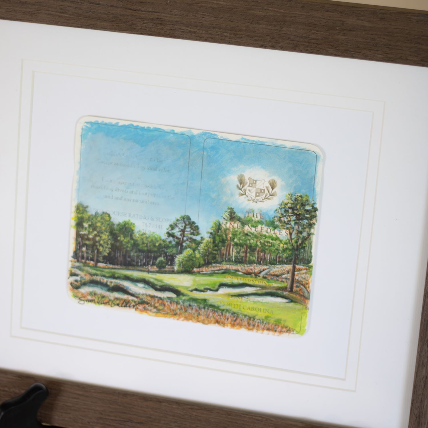 Scorecard Painting Print, Size: PN