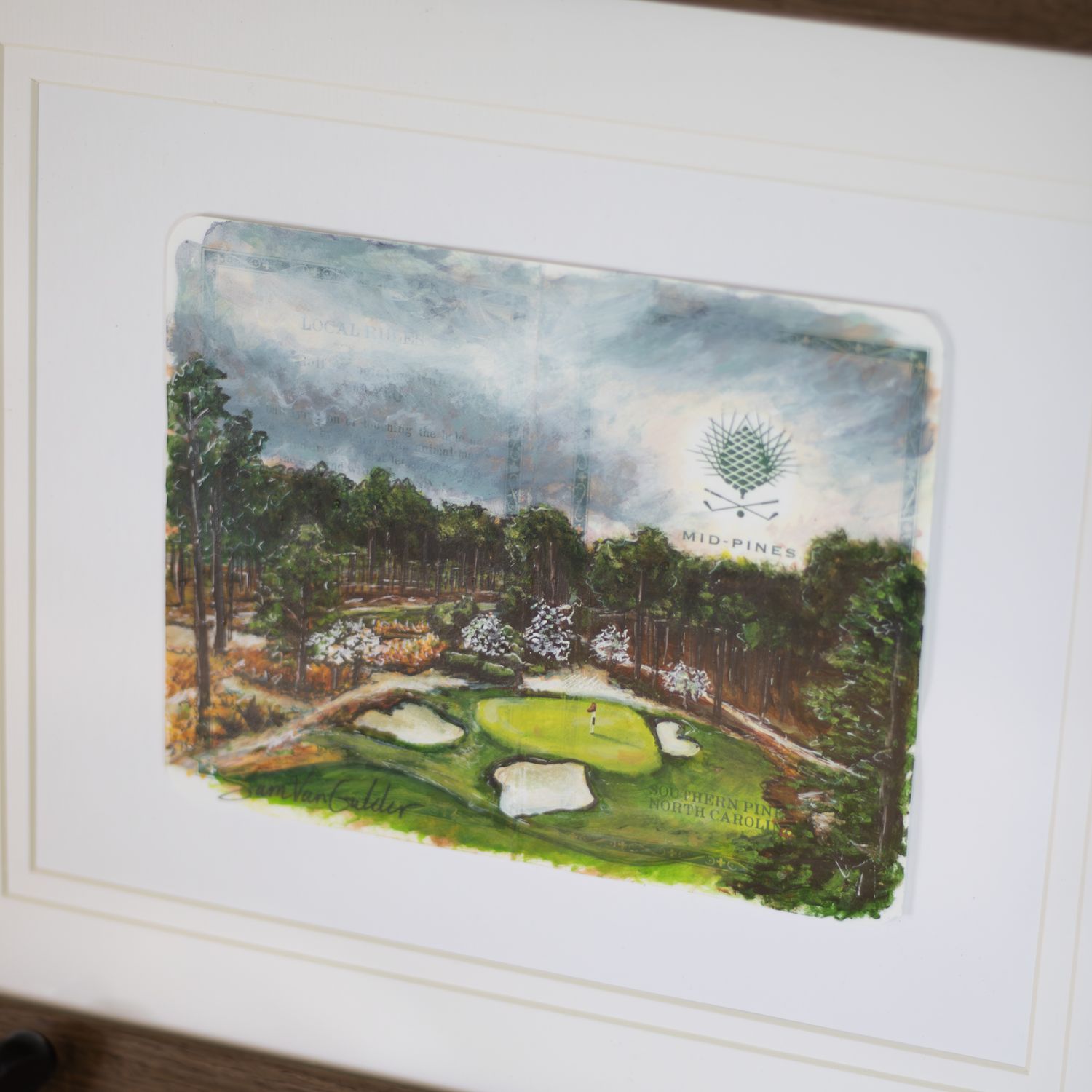 Scorecard Painting Print