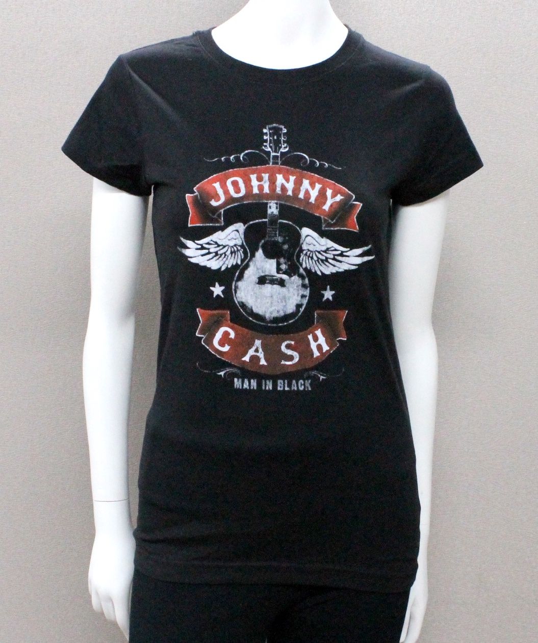 Johnny Cash Man in Black Women's-Black