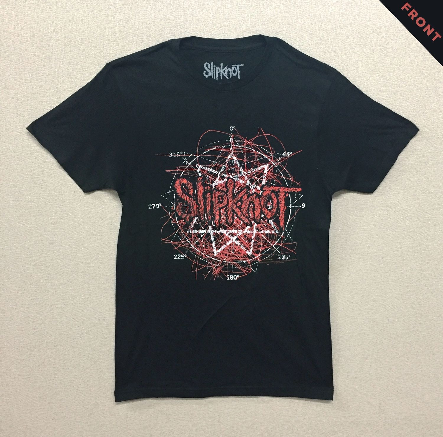 Slipknot Logo Red and White